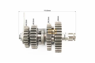 Коробка передач (два вала с шестернями), для двигателей LF140