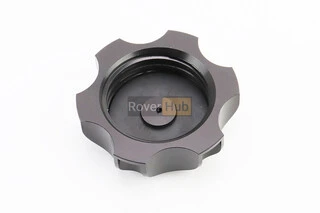 Кришка бака паливного "метал" + сапун, 110/125/140/150/160cc, чорна