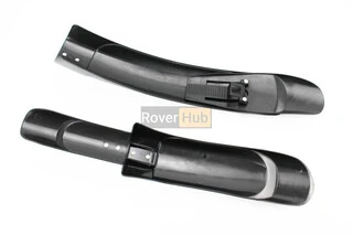 Крила пластмасові 24-26" MTB розсувні, чорні