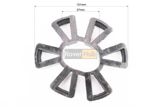 Демпферна гумка заднього колеса