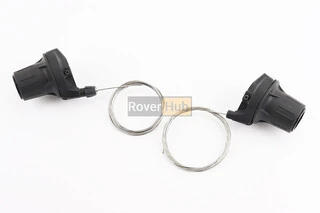 Перемикачі (грипшифт) 3x7 швидкості, чорні SL-RV300