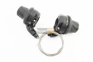 Переключатели (грипшифт) 3x7 скоростей, чёрные SL-RS 36