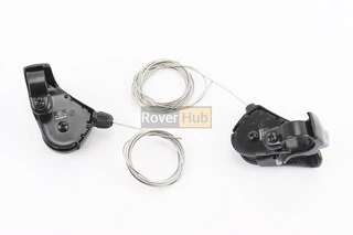 Переключатели (манетка) 3x7 скоростей, чёрные SL-TX 30