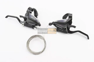 Переключатели (моноблок) 3x7 скоростей, чёрные ST-EF 500