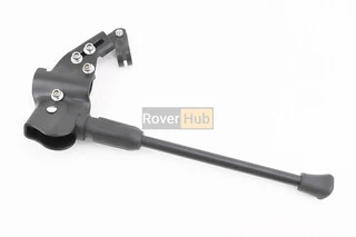 Подножка боковая задняя для 26", с изменяемым углом крепления, чёрная