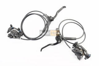Тормоз Disk-brake гидравлический передний 800мм (F180мм)+задний 1400мм (F180/R160мм), чёрный BR-MT200