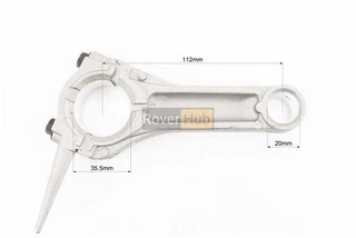 Шатун (D-35,50mm, d-20mm) 182F/188F/190F/192F +0,50mm