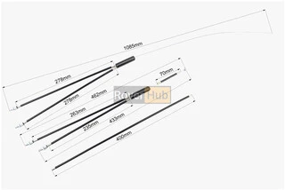 Трос гальмівний BMX задній