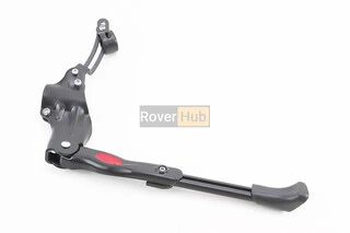 Підніжка бокова задня телескопічна для 24"- 29", з регульованим кутом кріплення, алюмінієва, чорна HS-003