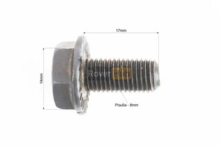 Болт валу каретки M8x17мм