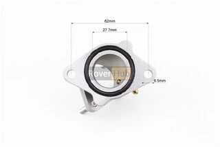 Kinlon JL150-70C Патрубок карбюратора (метал) "високий"