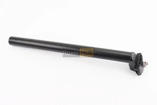 Труба сидіння MTB 30,4x400мм, алюмінієва, чорна