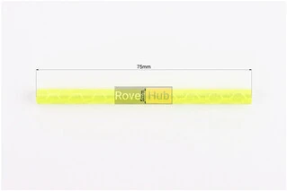 Світловідбивачі на спиці 5х75мм, 12шт к-кт, жовті JY-1201