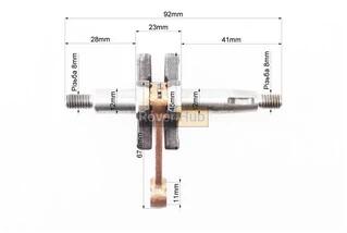 Колінвал 1E34F