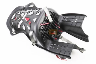 Сидіння для перевезення дітей пластмасове заднє, кріпл. на багажник, п'ятиточковий ремінь безпеки, BC-195