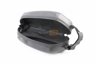 Сумка на раму 220х90х85мм, кріпл. на липучці, чорна "карбон"