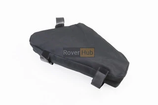 Сумка передня під раму трикутна 280х135х60мм, кріпл. на липучці, вологозахисна, чорна