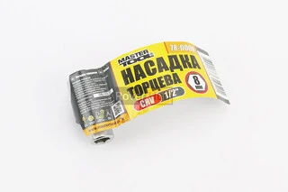 Головка торцева 6-гранна 1/2" 8x38мм CrV 78-0008