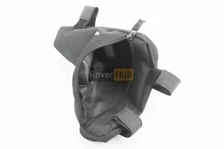 Сумка під раму трикутна 230х180х180мм, кріпл. на липучці, чорна