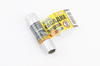 Головка торцева 6-гранна подовжена 1/2" 12x78мм CrV 78-0512