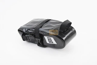 Сумка під сидіння (Bikepacking) 1-1,5L вологозахисна, світловідбиваючі вставки, кріпл. швидкознімне, чорна