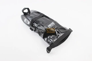 Сумка під сидіння (Bikepacking) 1-1,5L вологозахисна, світловідбиваючі вставки, кріпл. швидкознімне, чорна