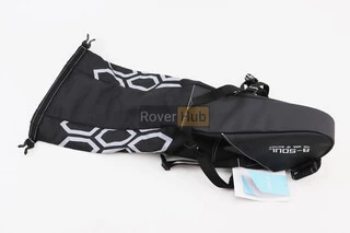 Сумка під сидіння (Bikepacking) 12L, кріпл. швидкознімне, чорно-сіра