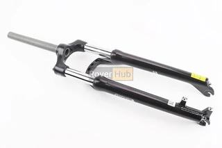 Вилка 29" амортизаційна, без різьби 1-1/8" (28,6мм), шток 240мм, з ходом 100мм, Disk-brake, Preload, алюмінієва, чорна XCM 30