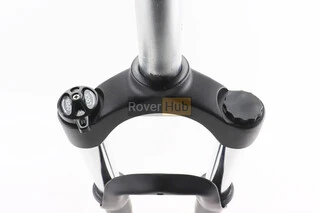 Вилка 29" амортизаційна, без різьби 1-1/8" (28,6мм), шток 255мм, з ходом 100мм, Disk-brake, пружинно-оливна, Lockout, чорна N780