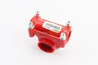 Крепление ручек к трубе D-26mm к-кт, красное