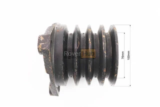 Шків 4-х пазний D-100mm (чотири пази під ремінь SPB) Lотв.-107mm