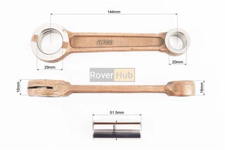 Шатун (підшипник) к-кт 2шт "жовтий"