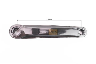 Шатун левый "квадрат" 170мм MTB, чёрный