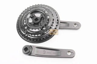 Шатуни "квадрат" 152мм, 42.34.24Т MTB, алюмінієві, чорні T312 CW14-XCE (можливий нетоварний вигляд)