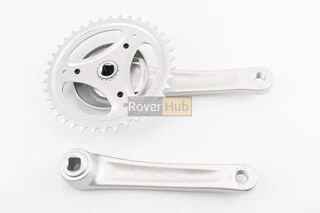 Шатуни "квадрат" 170мм, 38T (1/8") CITY, алюмінієві, сірі NEXUS PRO-A38