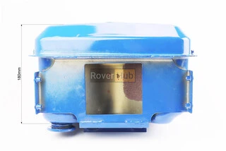 Бак паливний R195NM, 285x230x180mm, потайна горловина, отвір під кран паливний + фара