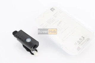 Фонарь передний 1 диод 300 lumen алюминиевый, Li-ion 3.7V 800mAh зарядка от USB, влагозащитный, чёрный RPL-2255