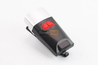 Фонарь передний 1+7 диодов 360 lumen, Li-ion 3.7V 500mAh зарядка от USB, влагозащитный, чёрно-серый BG-C20