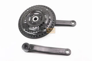 Шатуни "квадрат" 170мм, 42.34.24T MTB, чорні BL 05 (можливі потертості)