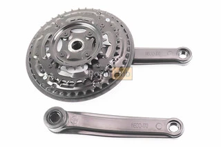 Шатуны "квадрат" 170мм, 42.34.24T MTB, чёрные NSP-3001