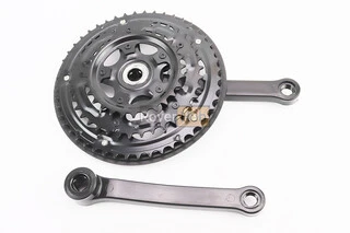 Шатуни "квадрат" 170мм, 48.38.28T MTB, чорні "вузький" BL 01 (можливі потертості)