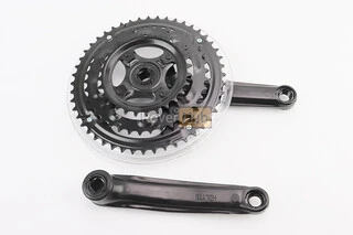 Шатуни "квадрат" 170мм, 48.38.28T MTB, чорні GS-P316