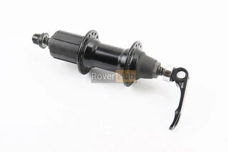 Втулка задня MTB алюмінієва 14Gx32H під касету 8-10зв, V-brake, кріпл. ексцентрик, чорна KT-AR8R