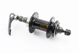 Втулка задня MTB алюмінієва 14Gx36H під вільнобіг, Disk-brake, кріпл. ексцентрик, чорна KT-TD7R