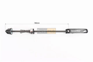 Ексцентрик заднього колеса MTB М5х185мм, алюмінієвий, чорний KT-205N