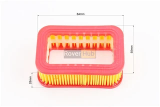 Фильтр воздушный 4500/5200 - элемент (прямоугольный, бумажный 84x55x28mm)