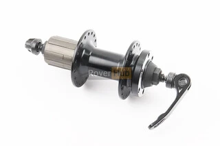 Втулка задня MTB алюмінієва 14Gx36H під касету 8-10зв, Disk-brake, кріпл. ексцентрик, чорна MS37R