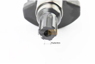 Коленвал 186FA ZUBR-WT (Dшейки-42mm, H-120mm) под шлиц