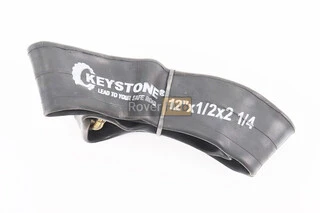 Камера 12"х1/2х2 1/4 з кривим ніпелем (Schrader AV)