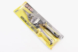 Ножиці по металу 250мм прямий різ CrV 01-0424